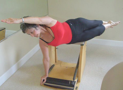 pilates by arlene dodd twist on Wunda chair
